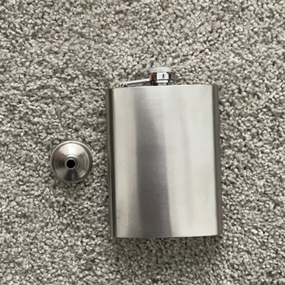 Stainless Steel Flask with Cap